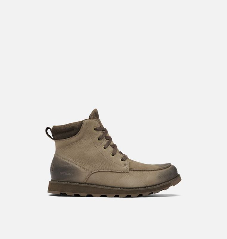 Mens Booties Khaki - Sorel Madson™ II Moc Toe - 291-VIXTMZ